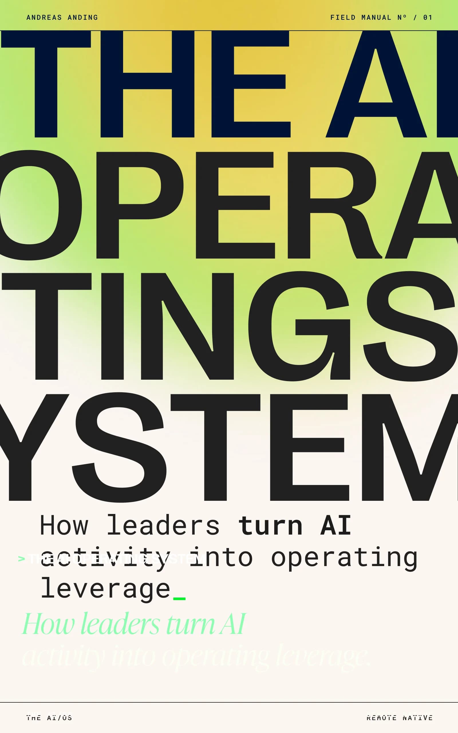 The AI Operating System
